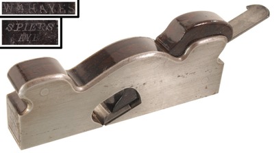 Stewart Spiers, Ayr, Scotland, No. 8: Dovetailed Steel Metallic Plane