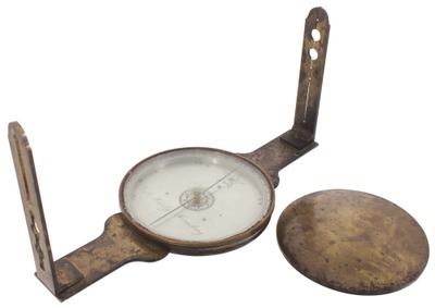 Heisley, Frederick A./Harrisburg,: Early Surveyor's Sighting Compass
