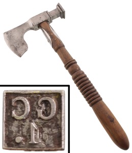 Unmarked: Early Log Marking Hand Axe