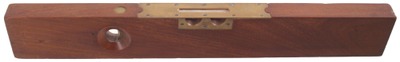 H.M. Pool, Easton, Massachusetts: Mahogany Plumb & Level