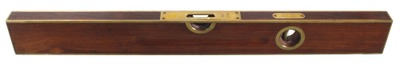 Stanley Rule & Level, No. 96: Brass Bound Rosewood Level