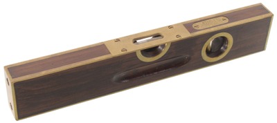 Stanley Rule & Level, No. 98: Brass-Bound Rosewood Level