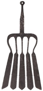 Unmarked: Ealry Hand Forged Eel Spear