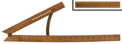 J.F. Wingate, Boston, Massachusetts: Patent Dress Maker's Square