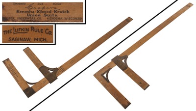 Lufkin Rule Company, Saginaw, Michigan: Kenosha Closed Crotc Underwear Caliper
