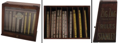 Stanley Rule & Level: Zig-Zag Rule Display Case