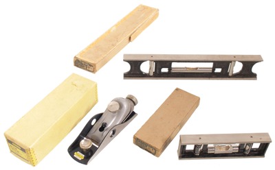Stanley Rule & Level: Three Original Box Stanley Tools