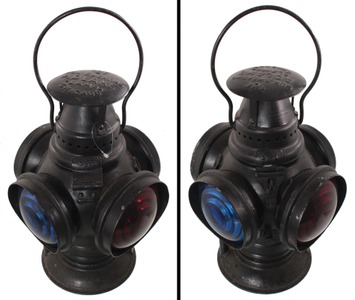Adlake, Chicago, Illinois: Adlake Non-Sweating" Railroad Lantern