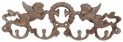 Unmarked: Early Cast Iron Wall Mt. Coat Hook