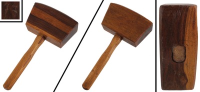 STANLEY (Unmarked), No. 11: Rare Lignum Vitae Carpenters Mallet