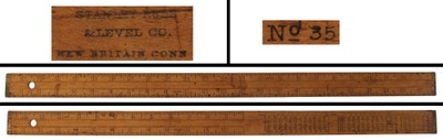 Stanley Rule & Level, No. 35: 2' Bench Rule