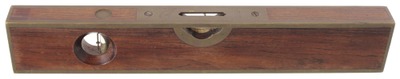 Stratton Brothers, Greenfield, Massachusetts, No. 10: Twelve-Inch Rosewood Plumb & Level