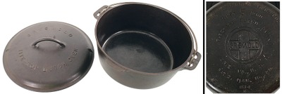 Griswold Manufacturing Company, Erie, Pennsylvania, No. 9: Tite-Top Dutch Oven