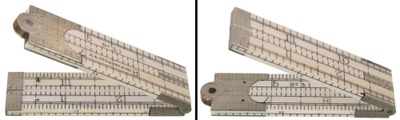 E.A. Stearns & Company, Brattleboro, Vermont, No. 51: One-Foot, Four-Fold Folding Rule