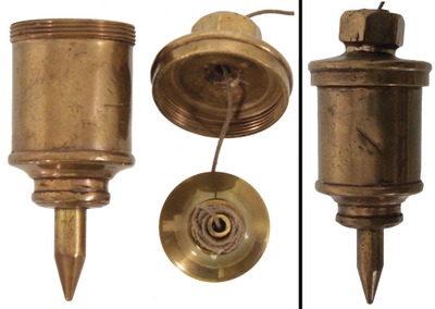 Unmarked: Unus. Cylindrical Form Plumb Bob