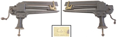 Peck, Stow & Wilcox Co./East Berl: Early Sheet Metal Creasing Machine