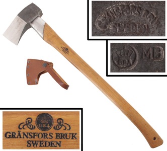 Gransfors Bruks, Gränsfors, Hälsingland, Sweden, No. 442: Swedish Made Large Splitting Axe