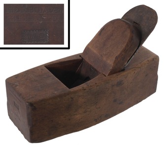 Jo' Fuller, Providence, Rhode Island: Early Yellow Birch Smooth Plane