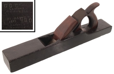 Unmarked: Spectacular Ebony Shipwright's Plane