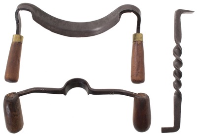 Unmarked: Three Early Hand Forged Tools