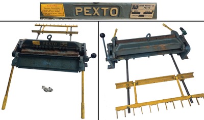 Peck, Stow & Wilcox Company, Plantsville, Connecticut, No. PS24: Extra Clean 24" Sheet Metal Brake