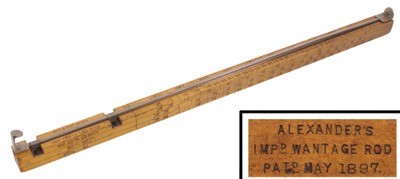 Kerby & Bro., New York (Unmarked): Alexander's Patent Wantage Rule