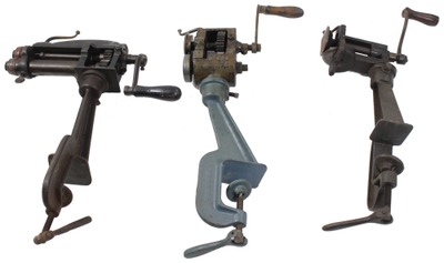 Assorted Makers: Three Tinsmiths Bead And Shearing Machine