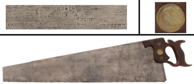 Woodrough & McParlin, Cincinati, Ohio: Extra Clean 10 Point Crosscut Saw
