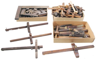 Assorted Makers: Lot Of Asst. Early Layout Tools