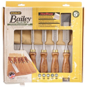 Stanley Tools: Set Of Five "Bailey" Chisel