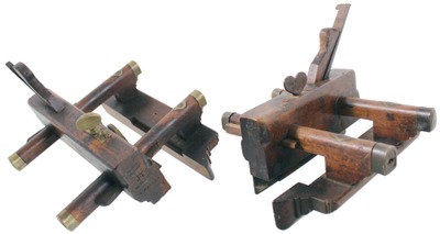 Assorted Makers: Two Fenced British Woodworking Planes