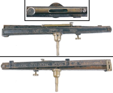 Grade Level Company, Jackson, Michigan: Early Patent Sightin Level