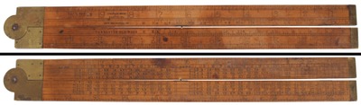 Stanley Rule & Level, No. 22: Two Foot, Two Fold Folding Rule