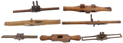 Assorted Makers: Lot Of Seven Asst. Coachmaker's Shaves