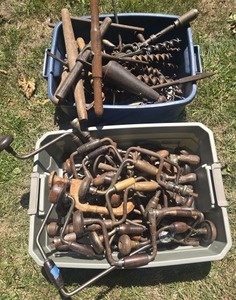 Assorted Makers: Lot Of Asst. Drill Bits, Auger Bitsces