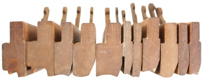 W.H. Pond, New Haven, Connecticut: 11 Extra Clean Molding Planes
