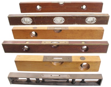 Goodell Pratt Company, Greenfield, Massachusetts: Six Extra Clean Spirit Levels