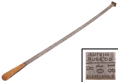 Lufkin Rule Company, Cleveland, Ohio: Early Steel Board Measure Rule