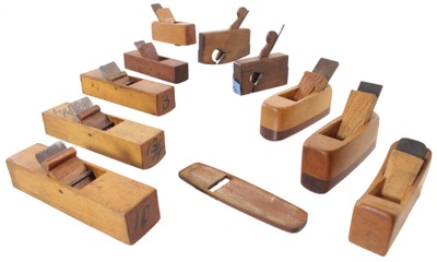 Unmarked: Wkg. Set Of Pattern Mkrs. Molding Planes