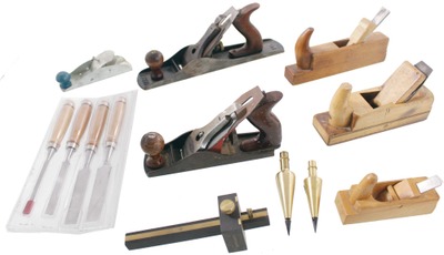 Assorted Makers: Lot Of Clean & Usabl Woodworking Tools