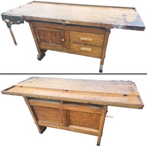 Unmarked: Clean & Usable 5' Work Bench