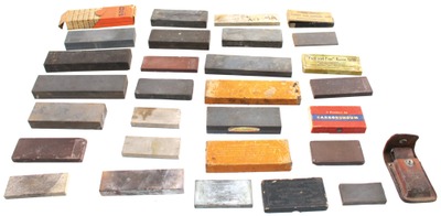 Assorted Makers: Lot Of Clean & Usabl Oilstones