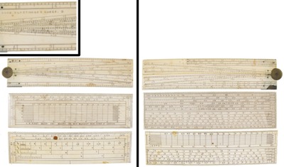 Assorted Makers: Wkg. Set Of Three Navigators Rules