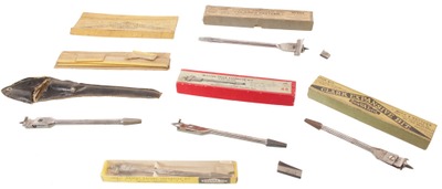 Assorted Makers: Five Original Box Expansion Auger Bits