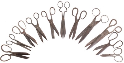 Unmarked: Coll. Of Hand Forged Shears