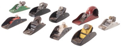 Assorted Makers: Lot Of Later Type "Toy" Block Planes