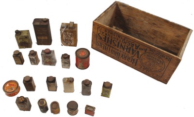 Berry Brothers, Ltd., Detroit, Michigan: Orig. Wooden Crate For Berry Bros. Varn
