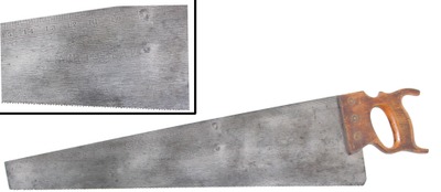 Unmarked: "Hard To Beat" Hand Saw