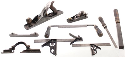 Assorted Makers: Lot Of Clean & Usabl Woodworking Tools
