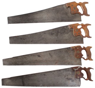 Henry Disston & Sons, Philadelphia, Pennsylvania: Four Clean & Usable Disston Saws